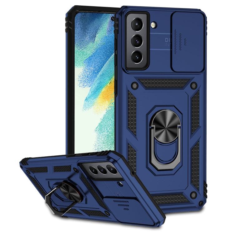 Sliding Camshield Holder Phone Case, For Samsung Galaxy S20 FE, For Samsung Galaxy S21 5G, For Samsung Galaxy S21 FE 5G