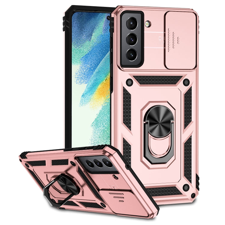 Sliding Camshield Holder Phone Case, For Samsung Galaxy S20 FE, For Samsung Galaxy S21 5G, For Samsung Galaxy S21 FE 5G