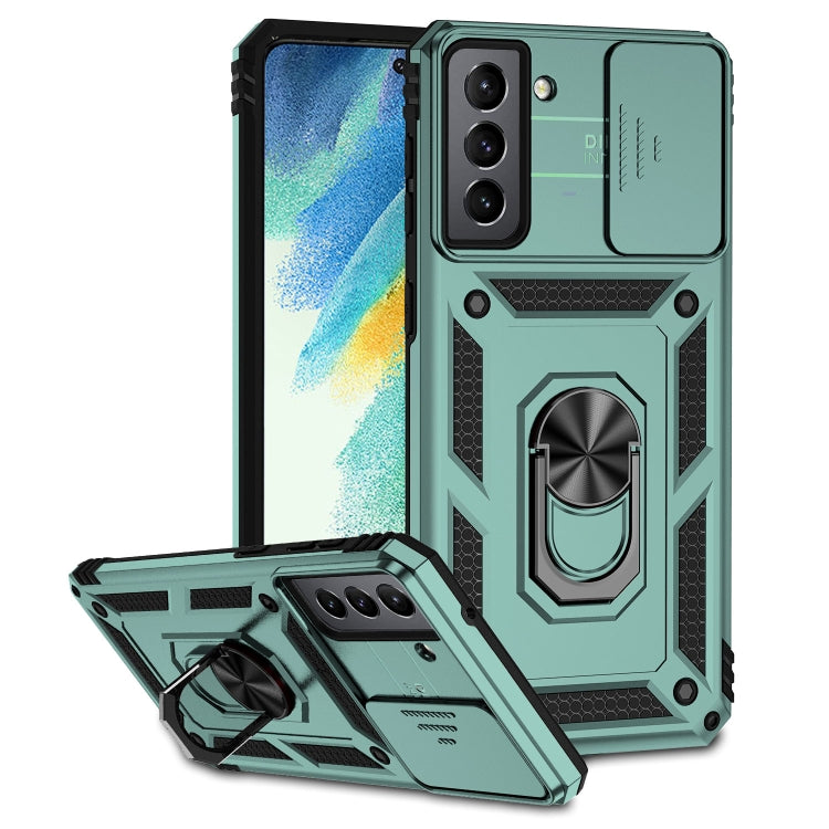 Sliding Camshield Holder Phone Case, For Samsung Galaxy S20 FE, For Samsung Galaxy S21 5G, For Samsung Galaxy S21 FE 5G