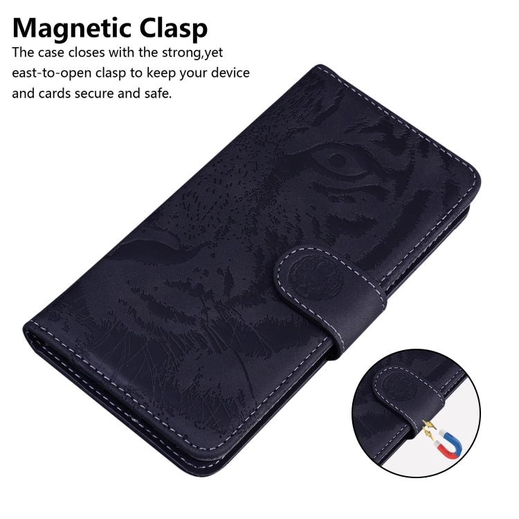 Tiger Embossing Pattern Horizontal Flip Leather Phone Case, For Tecno Camon 18 / 18P, For Tecno Camon 18 Premier, For Tecno Camon 18i, For Tecno Phantom X