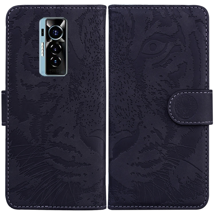 Tiger Embossing Pattern Horizontal Flip Leather Phone Case, For Tecno Camon 18 / 18P, For Tecno Camon 18 Premier, For Tecno Camon 18i, For Tecno Phantom X