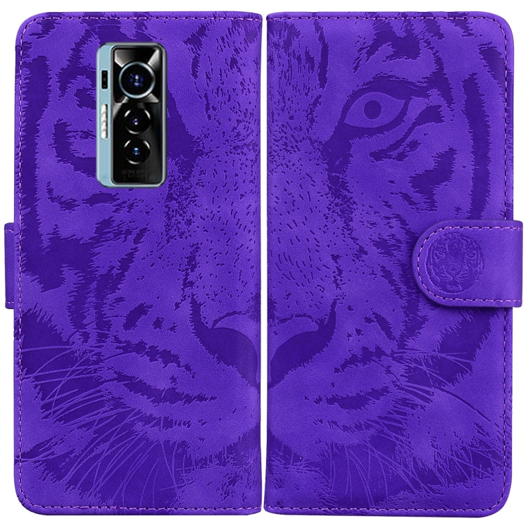 Tiger Embossing Pattern Horizontal Flip Leather Phone Case, For Tecno Camon 18 / 18P, For Tecno Camon 18 Premier, For Tecno Camon 18i, For Tecno Phantom X