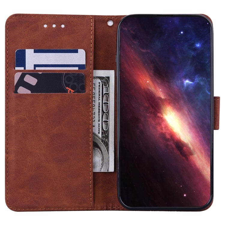 Geometric Embossed Leather Phone Case, For Tecno Spark Go 2022 / Spark 8C