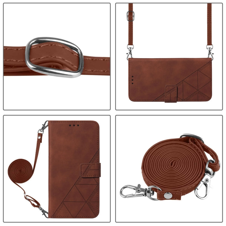 Crossbody 3D Embossed Flip Leather Phone Case, For vivo V20 SE, For vivo V20 / V21e 4G, For vivo V21e 5G, For vivo Y31s 5G India Version