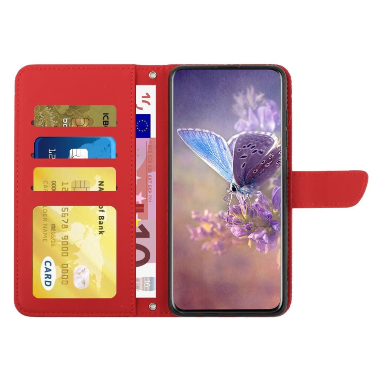 Skin Feel Butterfly Peony Embossed Leather Phone Case, For Nokia 1.4, For Nokia 2.4, For Nokia 5.4, For Nokia C01 Plus