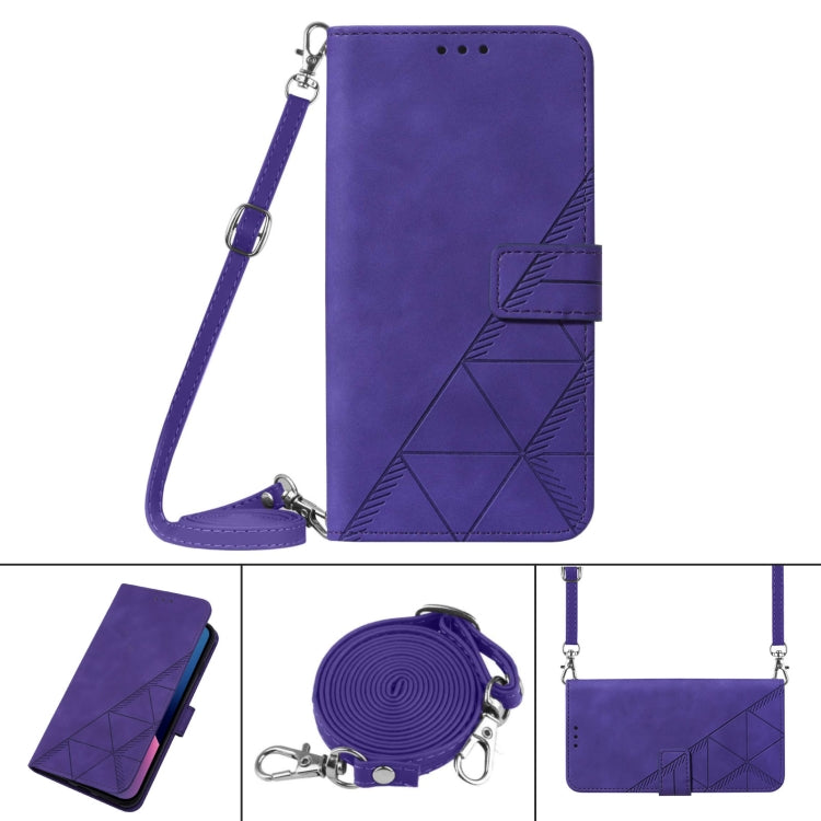 Crossbody 3D Embossed Flip Leather Phone Case, For OPPO A55s 5G Foreign Version, For OPPO Find X5, For OPPO Find X5 Pro, For OPPO K9X 5G