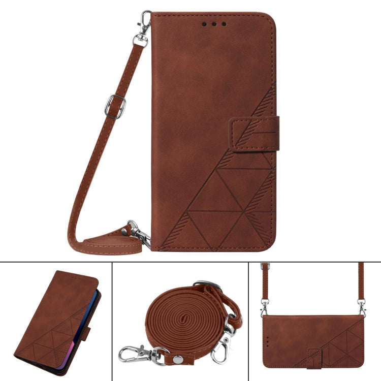 Crossbody 3D Embossed Flip Leather Phone Case, For OPPO A55s 5G Foreign Version, For OPPO Find X5, For OPPO Find X5 Pro, For OPPO K9X 5G