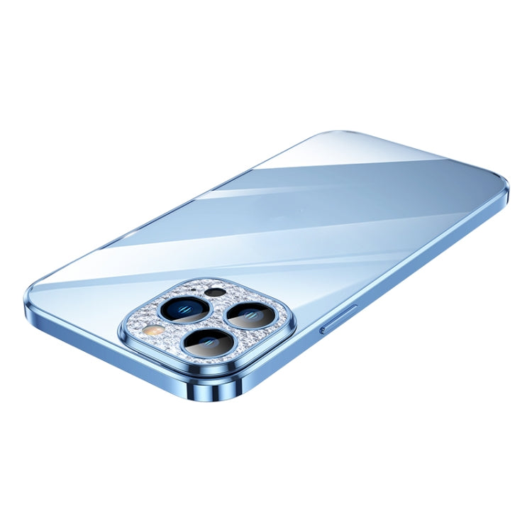 SULADA Diamond Lens Protector Plated Frosted Case, For iPhone 13, For iPhone 13 Pro, For iPhone 13 Pro Max, For iPhone 12, For iPhone 12 Pro