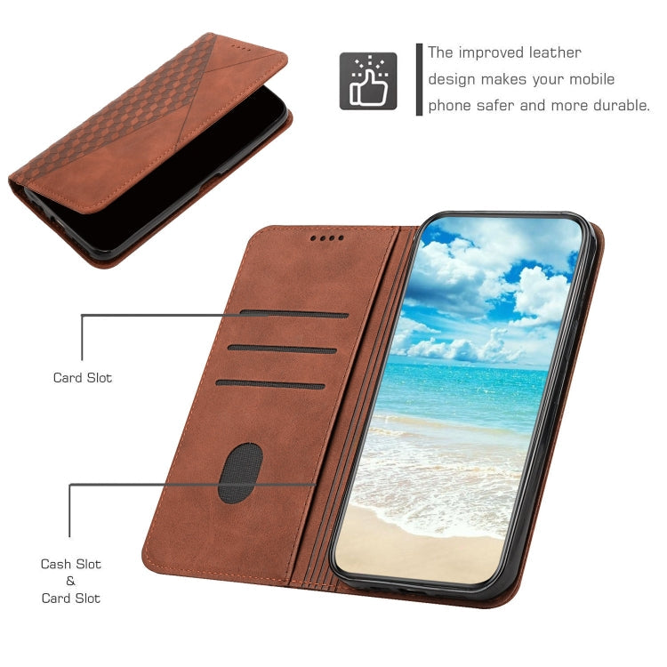 Diamond Splicing Skin Feel Magnetic Leather Phone Case, For Infinix Hot 11S, For Infinix Hot 11S NFC, For Infinix Hot 10S / 10T / 10S NFC, For Infinix Note 11