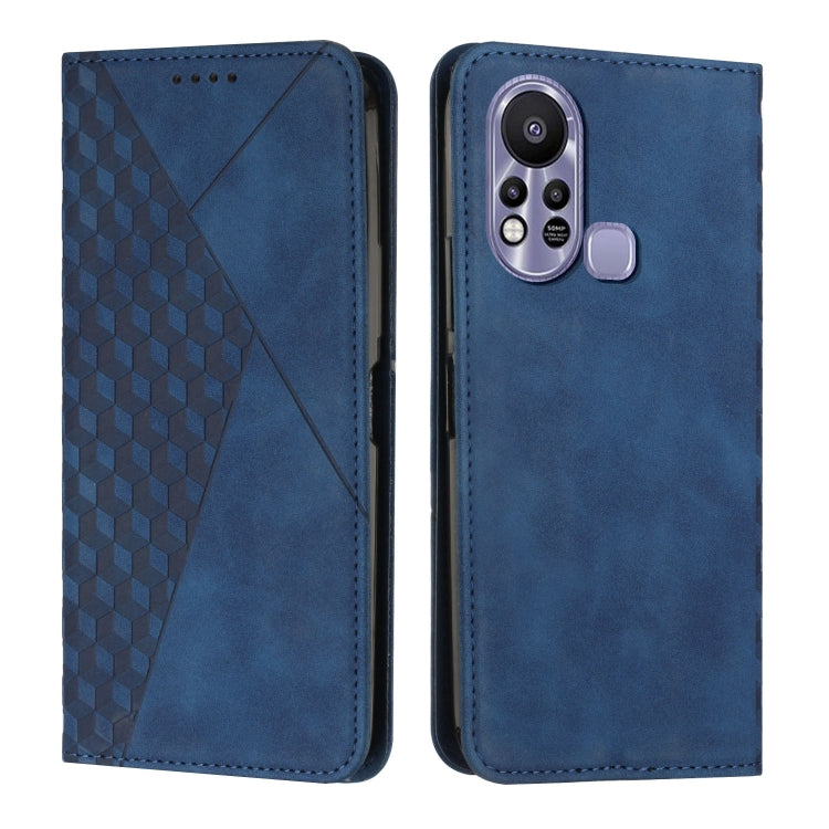 Diamond Splicing Skin Feel Magnetic Leather Phone Case, For Infinix Hot 11S, For Infinix Hot 11S NFC, For Infinix Hot 10S / 10T / 10S NFC, For Infinix Note 11