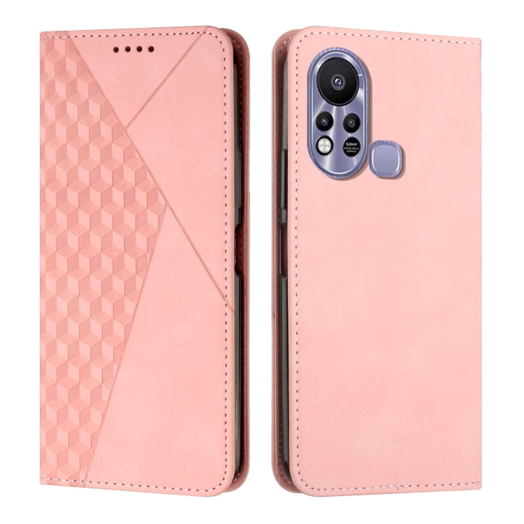 Diamond Splicing Skin Feel Magnetic Leather Phone Case, For Infinix Hot 11S, For Infinix Hot 11S NFC, For Infinix Hot 10S / 10T / 10S NFC, For Infinix Note 11
