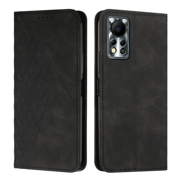 Diamond Splicing Skin Feel Magnetic Leather Phone Case, For Infinix Hot 11S, For Infinix Hot 11S NFC, For Infinix Hot 10S / 10T / 10S NFC, For Infinix Note 11