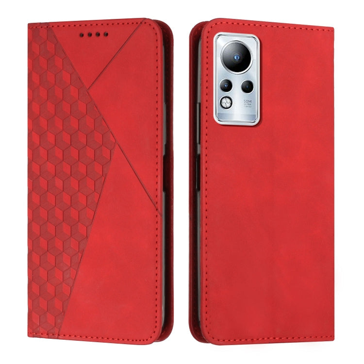 Diamond Splicing Skin Feel Magnetic Leather Phone Case, For Infinix Hot 11S, For Infinix Hot 11S NFC, For Infinix Hot 10S / 10T / 10S NFC, For Infinix Note 11