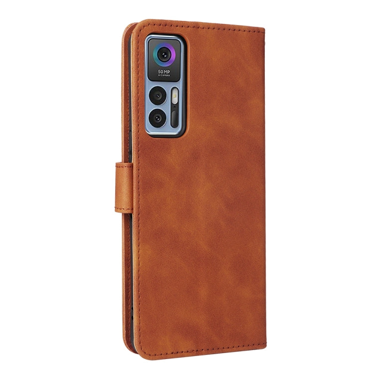 Skin Feel Magnetic Flip Leather Phone Case, For TCL 30 5G/30+ 5G, For TCL 30 SE, For vivo Y76 5G/Y76S 5G/Y74S, For Wiko Y52