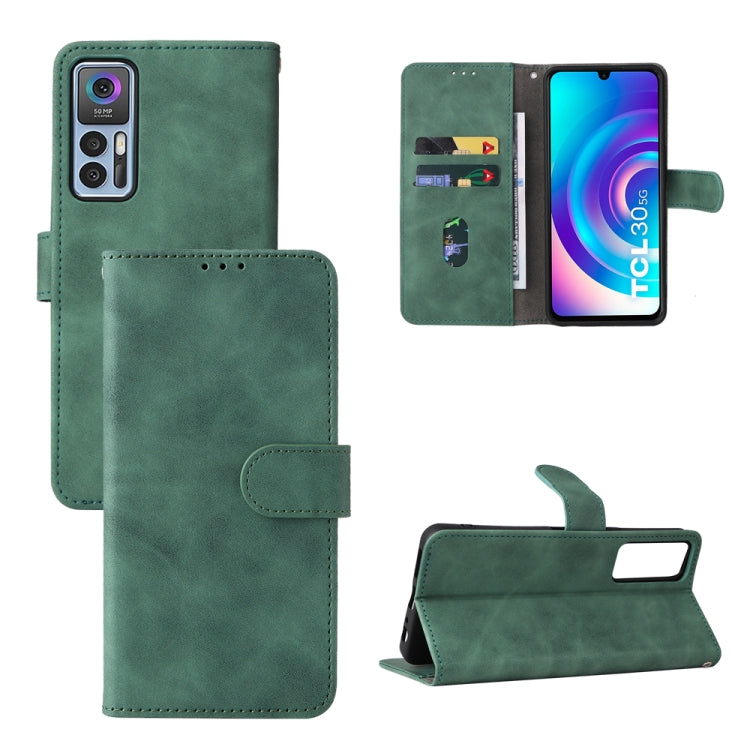 Skin Feel Magnetic Flip Leather Phone Case, For TCL 30 5G/30+ 5G, For TCL 30 SE, For vivo Y76 5G/Y76S 5G/Y74S, For Wiko Y52