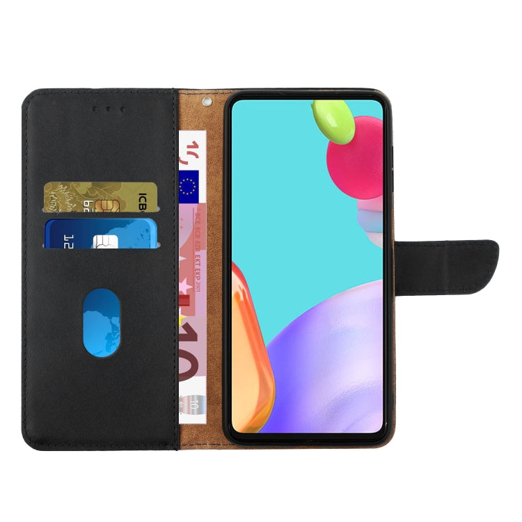 Genuine Leather Fingerprint-proof Horizontal Flip Phone Case, For Samsung Galaxy A40, For Samsung Galaxy A41, For Samsung Galaxy A42 5G, For Samsung Galaxy A50, For Samsung Galaxy A51, For Samsung Galaxy A51 5G, For Samsung Galaxy A70                  ...
