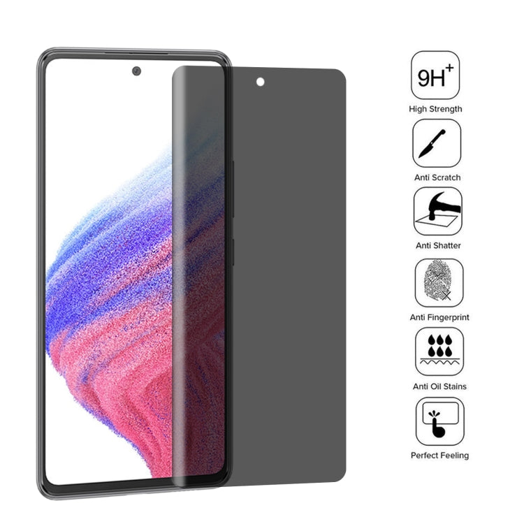 Full Cover Anti-spy Tempered Glass Film, For Samsung Galaxy A53 5G(1 PC), For Samsung Galaxy A33 5G(1 PC)