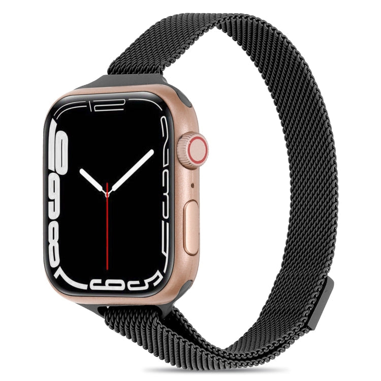 Milanese Small Waist Watchband For Apple Watch Series, 7 45mm / 6&SE&5&4 44mm / 3&2&1 42mm