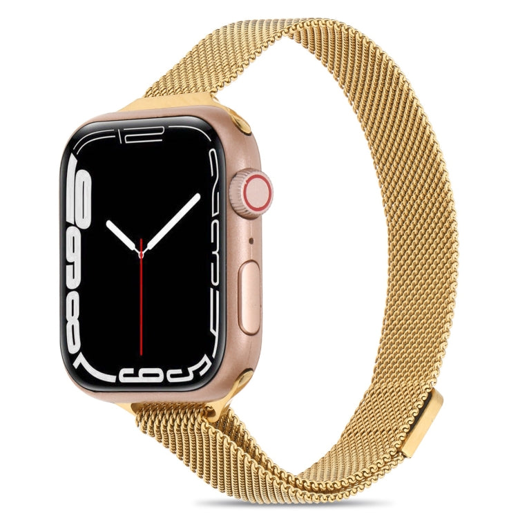 Milanese Small Waist Watchband For Apple Watch Series, 7 45mm / 6&SE&5&4 44mm / 3&2&1 42mm