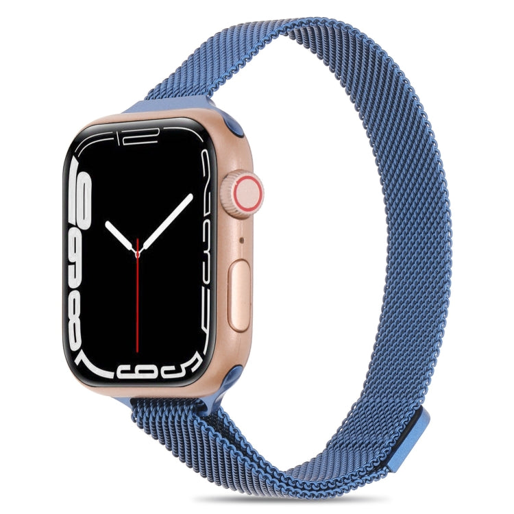 Milanese Small Waist Watchband For Apple Watch Series, 7 45mm / 6&SE&5&4 44mm / 3&2&1 42mm