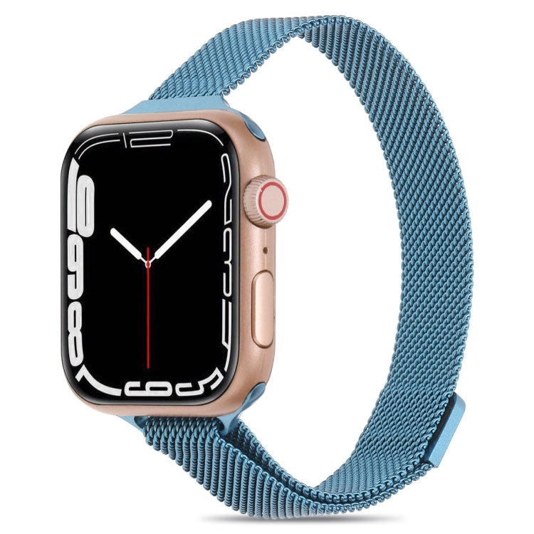 Milanese Small Waist Watchband For Apple Watch Series, 7 45mm / 6&SE&5&4 44mm / 3&2&1 42mm
