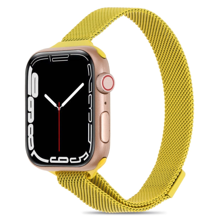 Milanese Small Waist Watchband For Apple Watch Series, 7 45mm / 6&SE&5&4 44mm / 3&2&1 42mm
