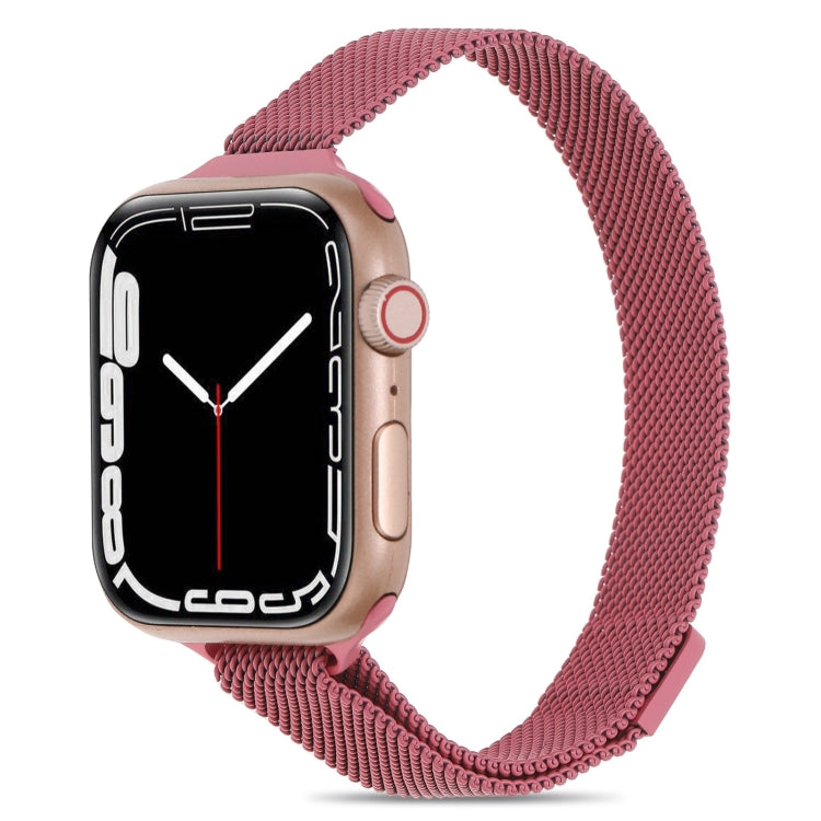 Milanese Small Waist Watchband For Apple Watch Series, 7 45mm / 6&SE&5&4 44mm / 3&2&1 42mm