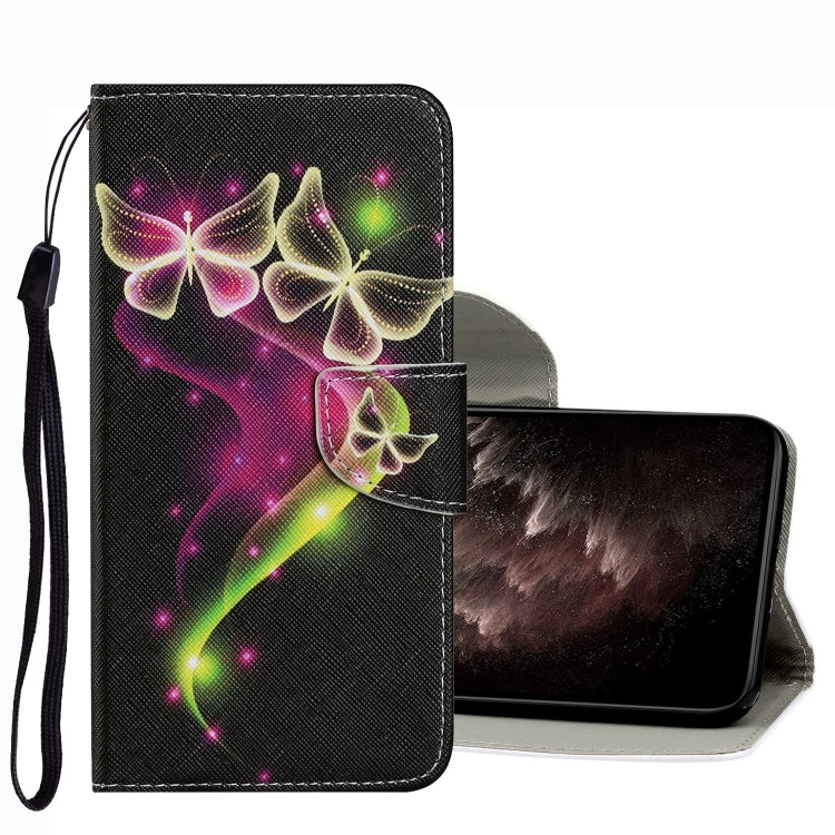 Coloured Drawing Pattern Leather Phone Case, For Xiaomi Mi 11T