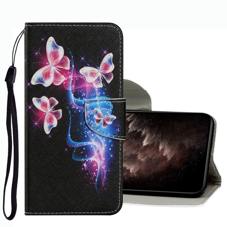 Coloured Drawing Pattern Leather Phone Case, For Xiaomi Mi 11T