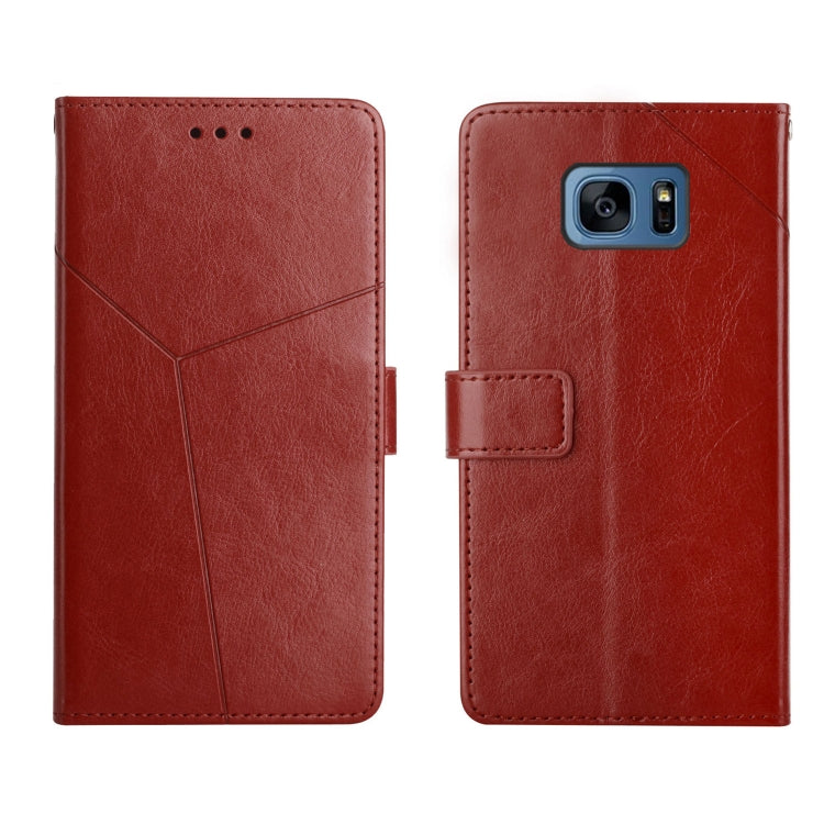 Y Stitching Horizontal Flip Leather Phone Case, For Samsung Galaxy A03S, For Samsung Galaxy J2 Prime, For Samsung Galaxy Note 8, For Samsung Galaxy S7