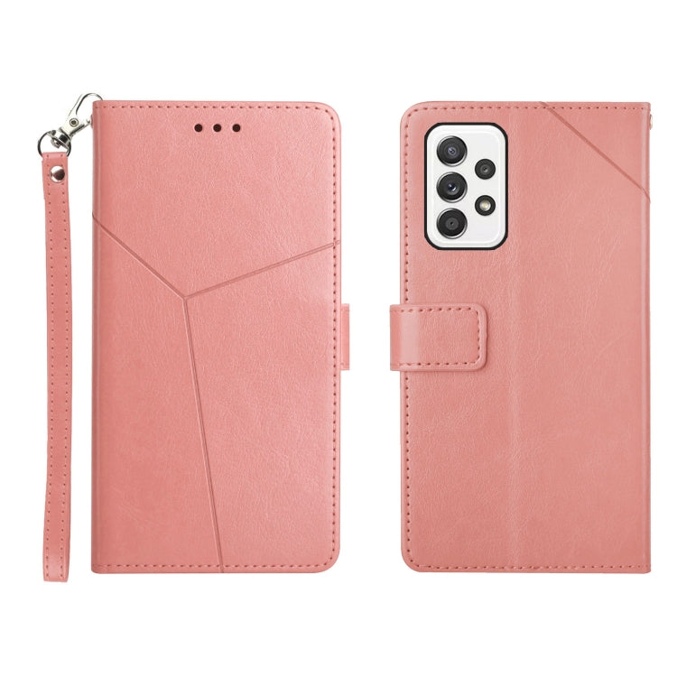 Y Stitching Horizontal Flip Leather Phone Case, For Samsung Galaxy A53 5G, For Samsung Galaxy M52 5G, For Samsung Galaxy S22, For Samsung Galaxy S22+