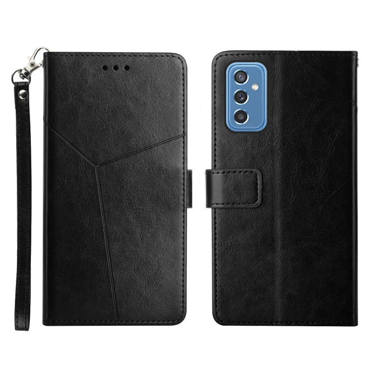 Y Stitching Horizontal Flip Leather Phone Case, For Samsung Galaxy A53 5G, For Samsung Galaxy M52 5G, For Samsung Galaxy S22, For Samsung Galaxy S22+