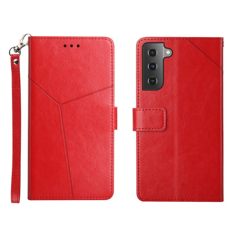 Y Stitching Horizontal Flip Leather Phone Case, For Samsung Galaxy A53 5G, For Samsung Galaxy M52 5G, For Samsung Galaxy S22, For Samsung Galaxy S22+