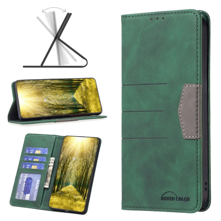 Magnetic Splicing Leather Phone Case, For ZTE Blade  A31, For Motorola Moto G31/G41
