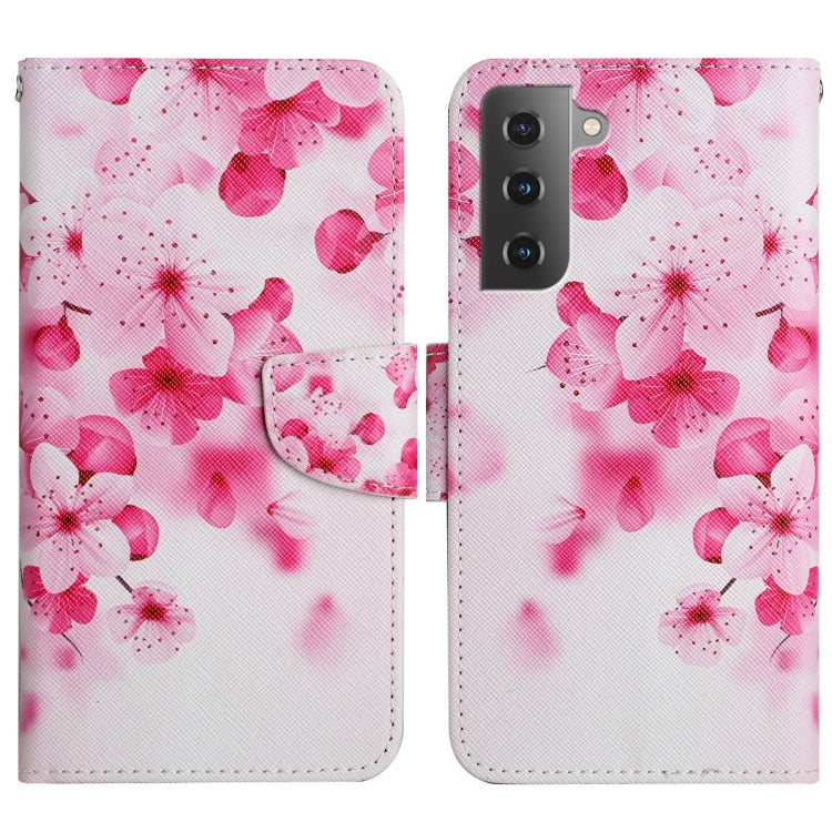Painted Pattern Horizontal Flip Leather Phone Case, For Samsung Galaxy S22+ 5G