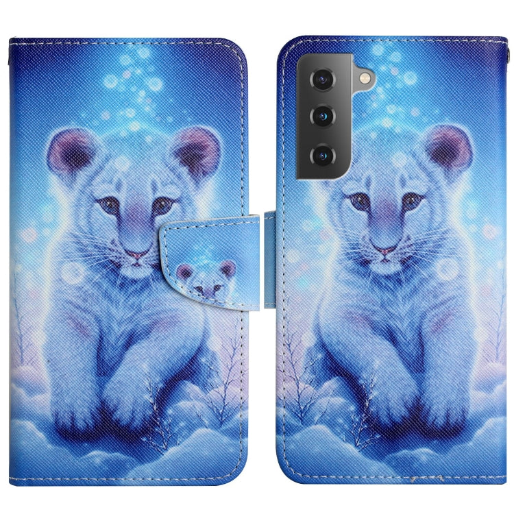 Painted Pattern Horizontal Flip Leather Phone Case, For Samsung Galaxy S22+ 5G