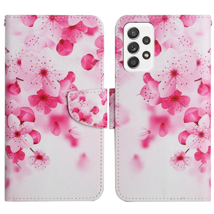 Painted Pattern Horizontal Flip Leather Phone Case, For Samsung Galaxy A33 5G