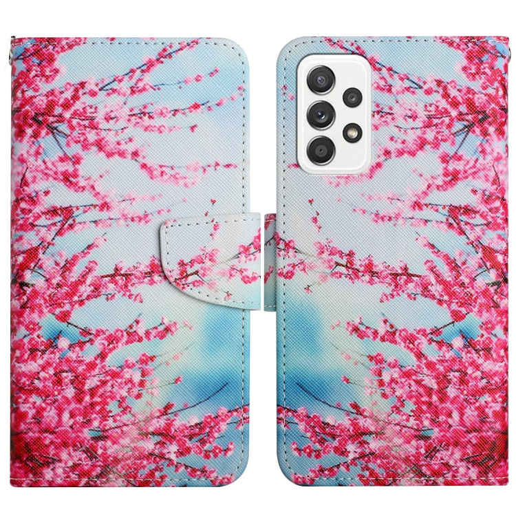 Painted Pattern Horizontal Flip Leather Phone Case, For Samsung Galaxy A33 5G