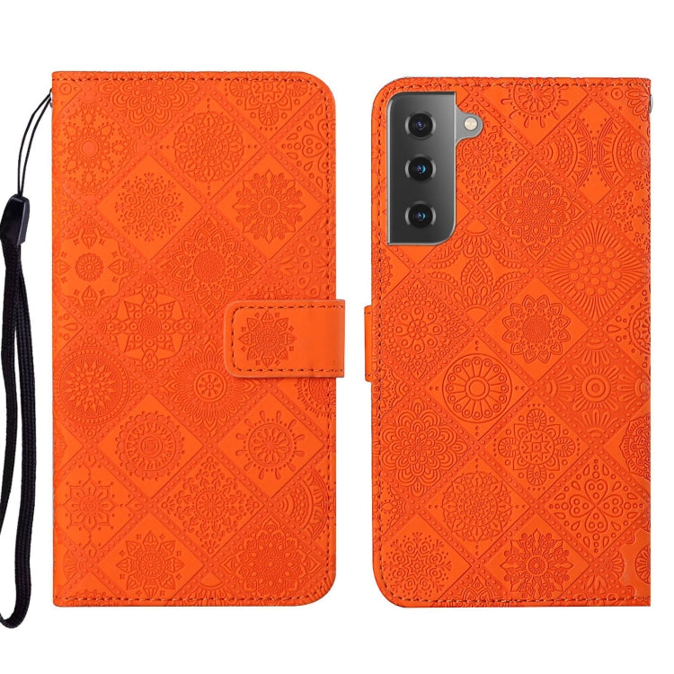 Ethnic Style Embossed Pattern Leather Phone Case, For Samsung Galaxy A73 5G, For Samsung Galaxy S22+ 5G, For Samsung Galaxy S22 Ultra 5G