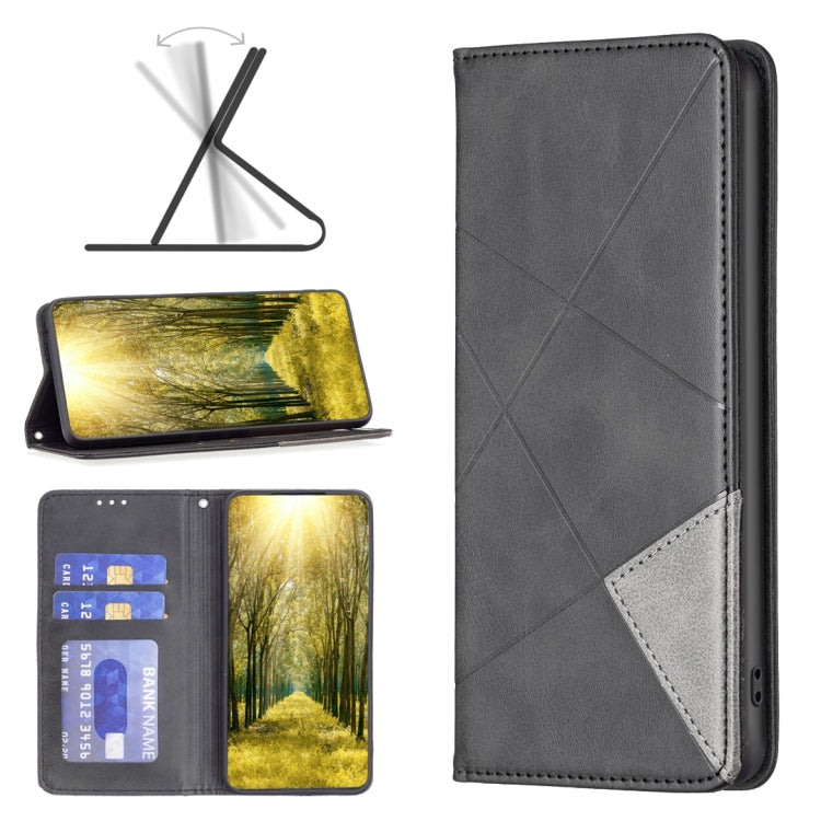 Prismatic Invisible Magnetic Leather Phone Case, For Honor 60, For Honor 60 Pro