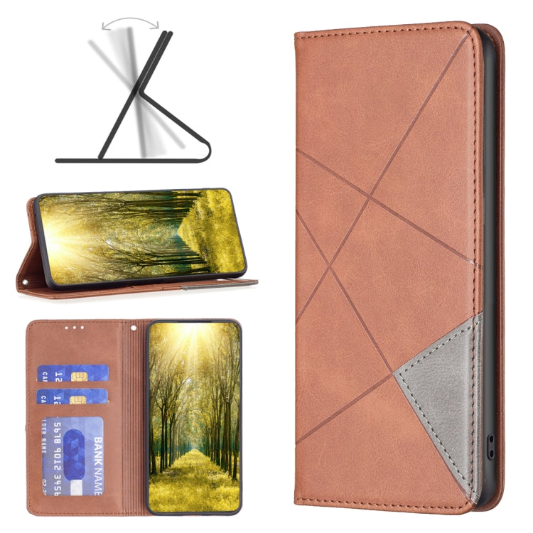 Prismatic Invisible Magnetic Leather Phone Case, For Honor 60, For Honor 60 Pro