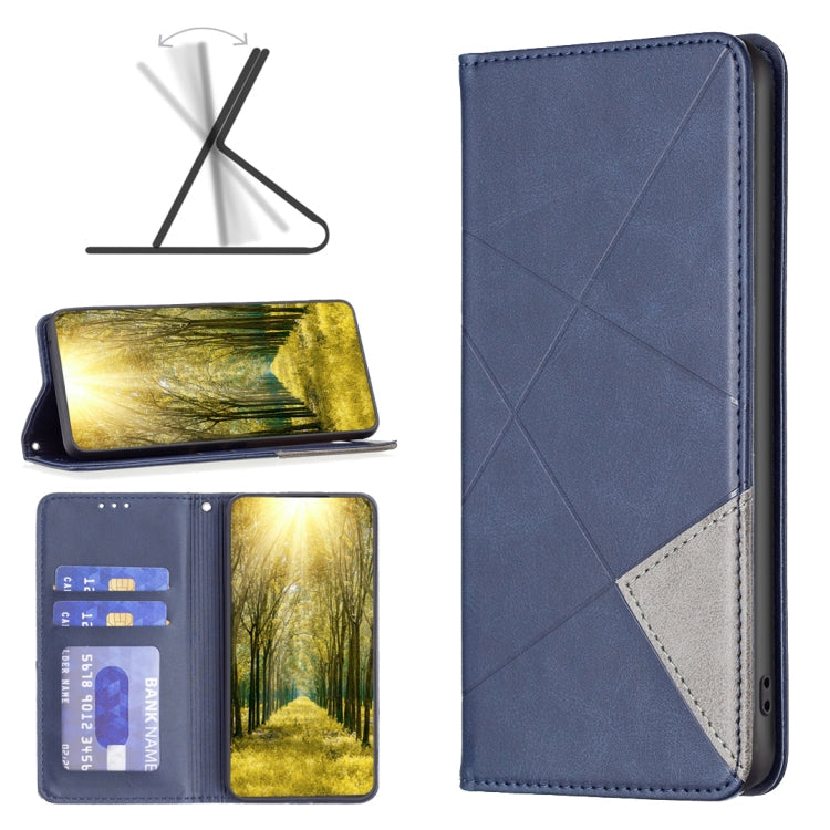 Prismatic Invisible Magnetic Leather Phone Case, For Honor 60, For Honor 60 Pro