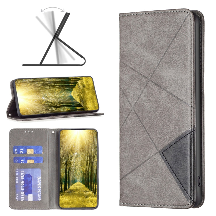 Prismatic Invisible Magnetic Leather Phone Case, For Honor 60, For Honor 60 Pro