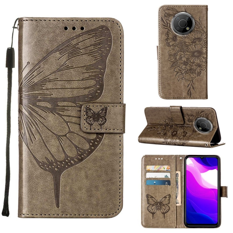 Embossed Butterfly Leather Phone Case, For Nokia C30, For Nokia G21 / G11, For Nokia G300