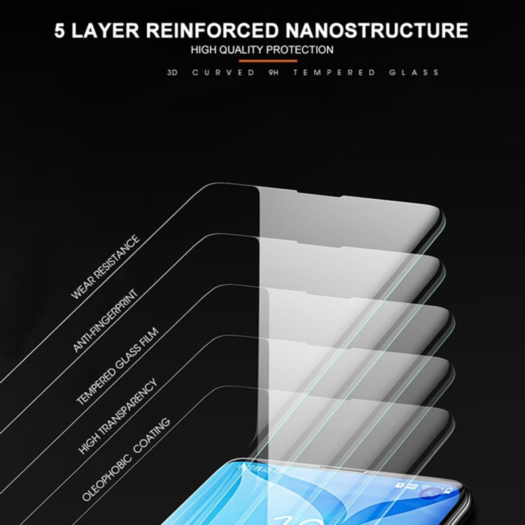 UV Liquid Curved Full Glue Tempered Glass Film, For Xiaomi 12 Lite