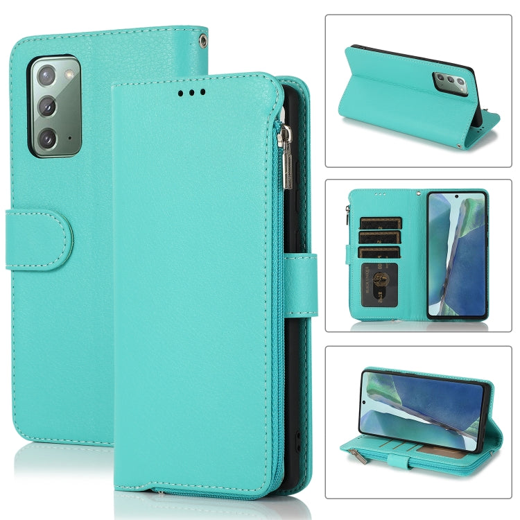 Microfiber Zipper Horizontal Flip Leather Case, For Samsung Galaxy S21+ 5G, For Samsung Galaxy S21 Ultra 5G, For Samsung Galaxy Note20, For Samsung Galaxy A21s