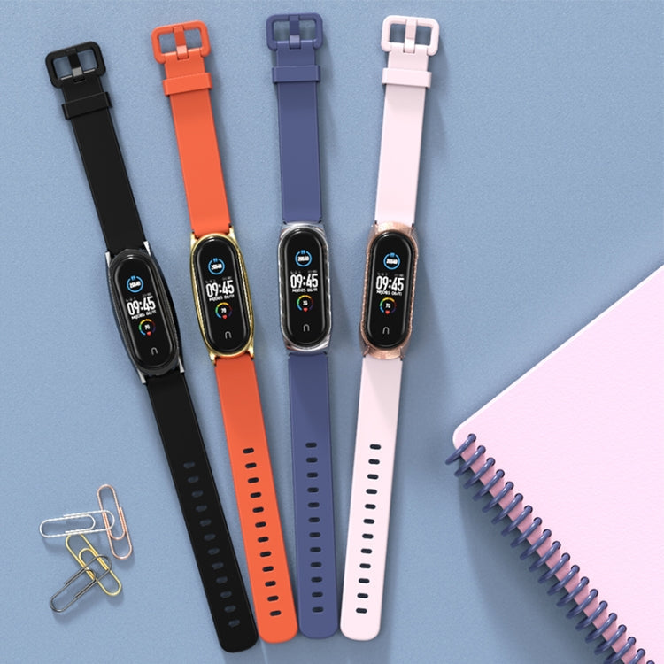 Mijobs CS Silicone Waterproof Watch Band, For Xiaomi Mi Band 6 / 5