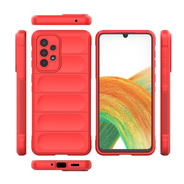 Magic Shield TPU + Flannel Phone Case, For Samsung Galaxy A33 5G