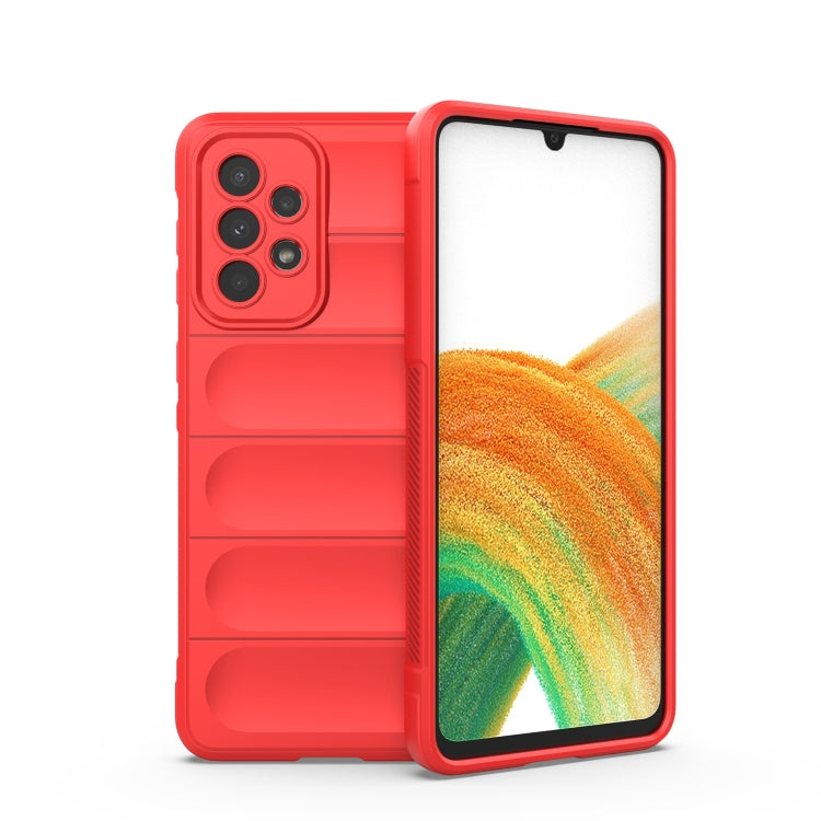 Magic Shield TPU + Flannel Phone Case, For Samsung Galaxy A33 5G
