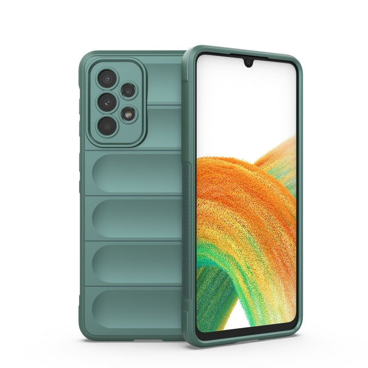 Magic Shield TPU + Flannel Phone Case, For Samsung Galaxy A33 5G